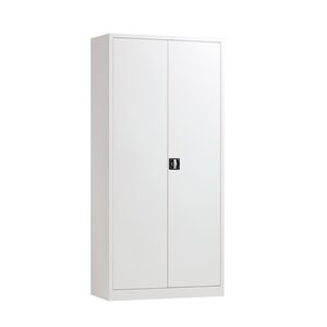 Afsluitbare Draaideurkast, Magazijnkast 1800x800x380 Grijs Afsluitbare Draaideurkast, Magazijnkast 1800x800x380 Grijs