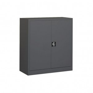 Afsluitbare draaideurkast opbergkast 1200x920x420 zwart Afsluitbare draaideurkast opbergkast 1200x920x420 zwart