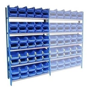 Medium Duty bakkenkast met 50 type 2 stapelbakken beginsectie Medium Duty bakkenkast met 50 type 2 stapelbakken beginsectie