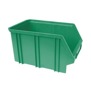 Kunststof stapelbak, Plastic magazijnbak A3 240x150x135 groen Kunststof stapelbak, Plastic magazijnbak A3 240x150x135 groen