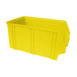 Kunststof stapelbak, Plastic magazijnbak A4 350x210x160 geel Kunststof stapelbak, Plastic magazijnbak A4 350x210x160 geel