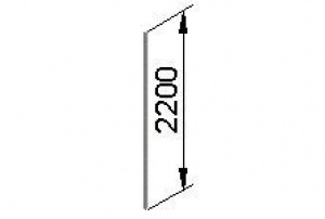 Lichte bandenstelling losse stijl 2200 mm Lichte bandenstelling losse stijl 2200 mm