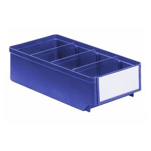 Magazijnbak, Magazijnstellingbak, Kunststof bak RK 300x152x83 blauw Magazijnbak, Magazijnstellingbak, Kunststof bak RK 300x152x83 blauw