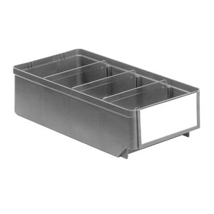 Magazijnbak, Magazijnstellingbak, Kunststof bak RK 300x152x83 grijs Magazijnbak, Magazijnstellingbak, Kunststof bak RK 300x152x83 grijs