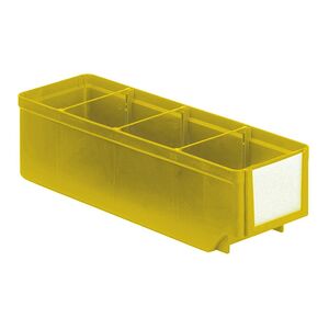 Magazijnbak, Magazijnstellingbak, Kunststof bak RK 300x93x83 geel Magazijnbak, Magazijnstellingbak, Kunststof bak RK 300x93x83 geel