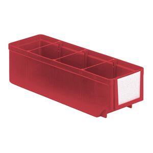 Magazijnbak, Magazijnstellingbak, Kunststof bak RK 300x93x83 rood Magazijnbak, Magazijnstellingbak, Kunststof bak RK 300x93x83 rood
