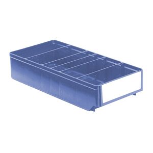 Magazijnbak, Magazijnstellingbak, Kunststof bak RK 400x186x83 blauw Magazijnbak, Magazijnstellingbak, Kunststof bak RK 400x186x83 blauw