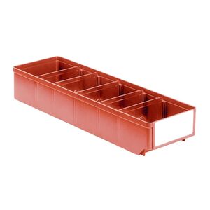 Magazijnbak, Magazijnstellingbak, Kunststof bak RK 500x152x83 rood Magazijnbak, Magazijnstellingbak, Kunststof bak RK 500x152x83 rood