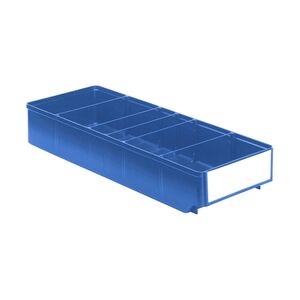 Magazijnbak, Magazijnstellingbak, Kunststof bak RK 500x186x83 blauw Magazijnbak, Magazijnstellingbak, Kunststof bak RK 500x186x83 blauw