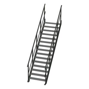 Standaard steektrap 3000x1000 mm (hxb) Standaard steektrap 3000x1000 mm (hxb)