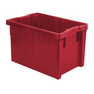 Stapelbare, nestbare euronorm bak LB 600x400x350 rood Stapelbare, nestbare euronorm bak LB 600x400x350 rood