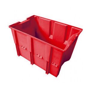 Stapelbare, nestbare transportkrat DLK1 480x312x300 rood Stapelbare, nestbare transportkrat DLK1 480x312x300 rood