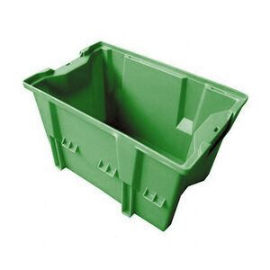 Stapelbare, nestbare transportkrat DLK1C 480x312x200 groen Stapelbare, nestbare transportkrat DLK1C 480x312x200 groen