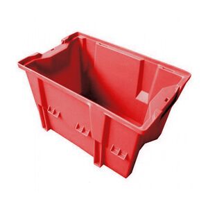 Stapelbare, nestbare transportkrat DLK1C 480x312x200 rood Stapelbare, nestbare transportkrat DLK1C 480x312x200 rood