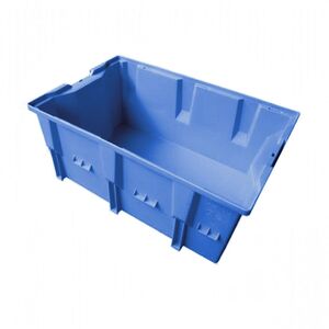 Stapelbare, nestbare transportkrat DLK2C 328x210x150 blauw Stapelbare, nestbare transportkrat DLK2C 328x210x150 blauw