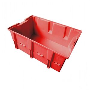 Stapelbare, nestbare transportkrat DLK2C 328x210x150 rood Stapelbare, nestbare transportkrat DLK2C 328x210x150 rood