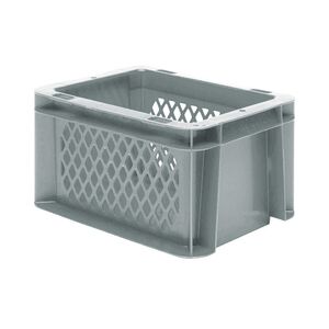 Transportkrat Euronorm plastic bak, krat TK1 200x100x120 grijs Transportkrat Euronorm plastic bak, krat TK1 200x100x120 grijs