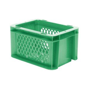 Transportkrat Euronorm plastic bak, krat TK2 200x100x120 groen Transportkrat Euronorm plastic bak, krat TK2 200x100x120 groen