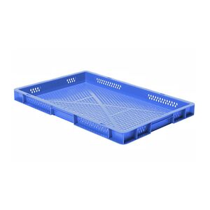 Transportkrat Euronorm plastic bak, krat TK2 600x400x50 blauw Transportkrat Euronorm plastic bak, krat TK2 600x400x50 blauw