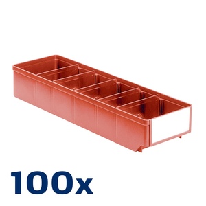 Voordeelpartij 100 magazijnbak, magazijnstellingbak RK 500x152x83 rood Voordeelpartij 100 magazijnbak, magazijnstellingbak RK 500x152x83 rood