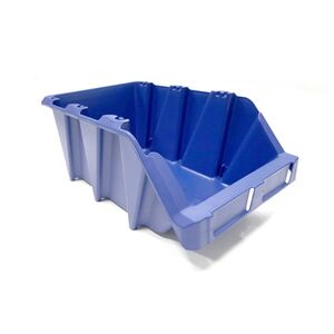 Voordeelverpakking 20 stapelbare en nestbare kunststof magazijnbakken type S5, 360x217x155 blauw Voordeelverpakking 20 stapelbare en nestbare kunststof magazijnbakken type S5, 360x217x155 blauw