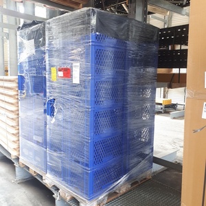 Voordeelpartij 24 stapelbare transportkratten TK2 600x400x320 blauw Voordeelpartij 24 stapelbare transportkratten TK2 600x400x320 blauw