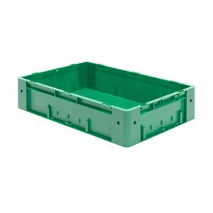 Zware transportkrat Euronorm plastic bak, krat VTK0 600x400x145 groen Zware transportkrat Euronorm plastic bak, krat VTK0 600x400x145 groen