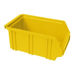 Kunststof stapelbak, Plastic magazijnbak A2 170x105x75 geel
