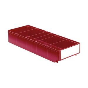 Magazijnbak, Magazijnstellingbak, Kunststof bak RK 500x186x83 rood Magazijnbak, Magazijnstellingbak, Kunststof bak RK 500x186x83 rood