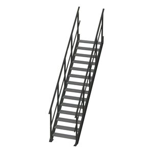 Standaard Steektrap, Industriële Trap 2800x800 mm (hxb) Standaard Steektrap, Industriële Trap 2800x800 mm (hxb)