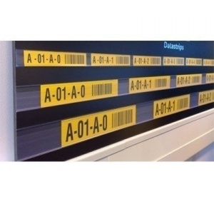 Transparante datastrip 26 mm met dubbelzijdige tape Transparante datastrip 26 mm met dubbelzijdige tape