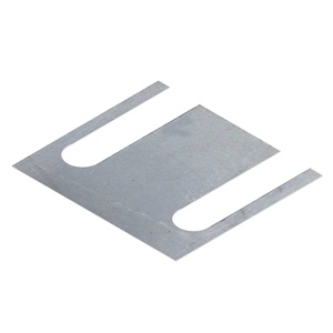 Vulplaat BR CRH IPE180 tbv voet verzinkt 90x80x1mm Vulplaat BR CRH IPE180 tbv voet verzinkt 90x80x1mm