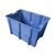 Stapelbare, nestbare transportkrat DLK1 480x312x300 blauw