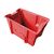 Stapelbare, nestbare transportkrat DLK1C 480x312x200 rood