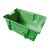 Stapelbare, nestbare transportkrat DLK2 328x210x200 groen