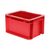 Transportkrat Euronorm plastic bak, krat TK0 200x100x120 rood