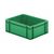 Transportkrat Euronorm plastic bak, krat TK0 400x300x145 groen