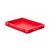 Transportkrat Euronorm plastic bak, krat TK0 400x300x50 rood