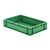 Transportkrat Euronorm plastic bak, krat TK0 600x400x120 groen