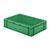 Transportkrat Euronorm plastic bak, krat TK0 600x400x145 groen