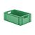 Transportkrat Euronorm plastic bak, krat TK0 600x400x210 groen