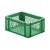 Transportkrat Euronorm plastic bak, krat TK1 400x300x175 groen