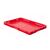 Transportkrat Euronorm plastic bak, krat TK1 600x400x50 rood