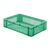 Transportkrat Euronorm plastic bak, krat TK2 600x400x145 groen