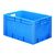 Zware transportkrat Euronorm plastic bak, krat VTK0 600x400x320 blauw