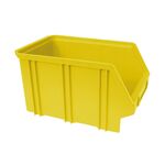 Kunststof stapelbak, Plastic magazijnbak A3 240x150x135 geel