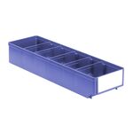 Magazijnbak, Magazijnstellingbak, Kunststof bak RK 500x152x83 blauw