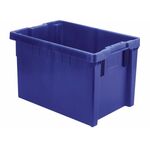 Stapelbare, nestbare euronorm bak LB 600x400x350 blauw