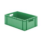 Transportkrat Euronorm plastic bak, krat TK0 600x400x210 groen