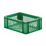 Transportkrat Euronorm plastic bak, krat TK2 400x300x145 groen